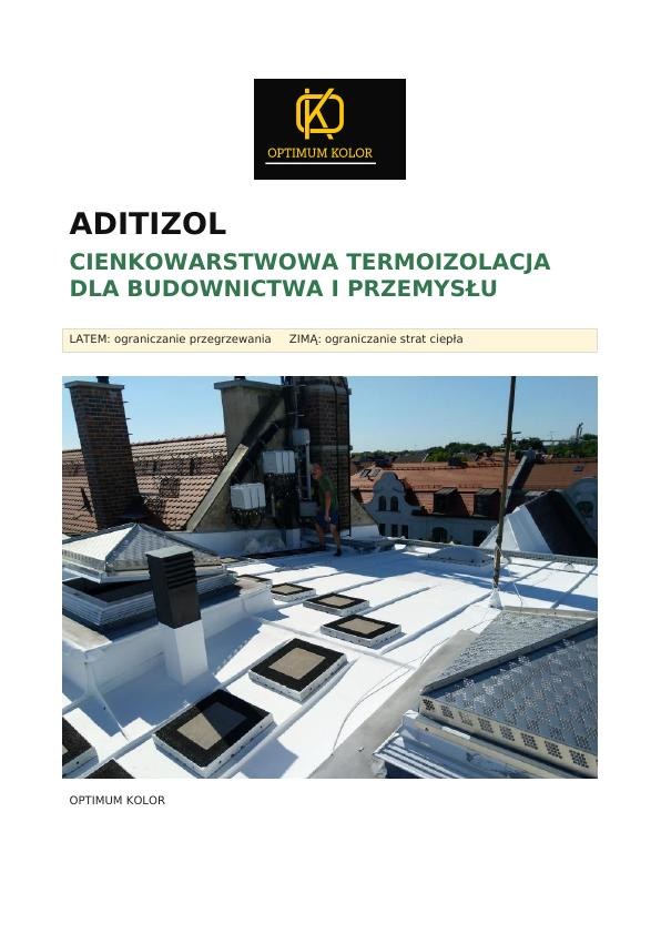 Okładka katalogu ADITIZOL